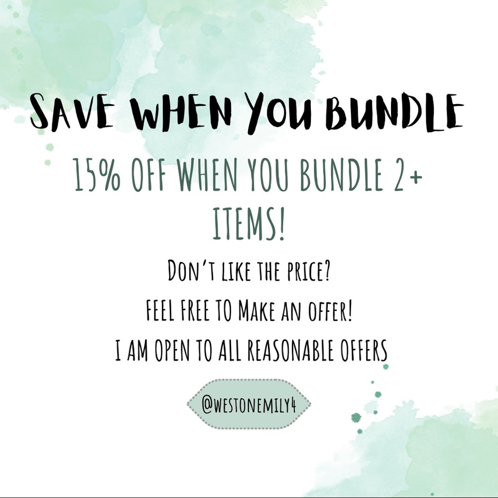 SAVE 15% WHEN YOU BUNDLE 2+ ITEMS